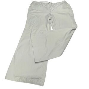 Lands End Fit 1 Khaki Wide Leg Pants